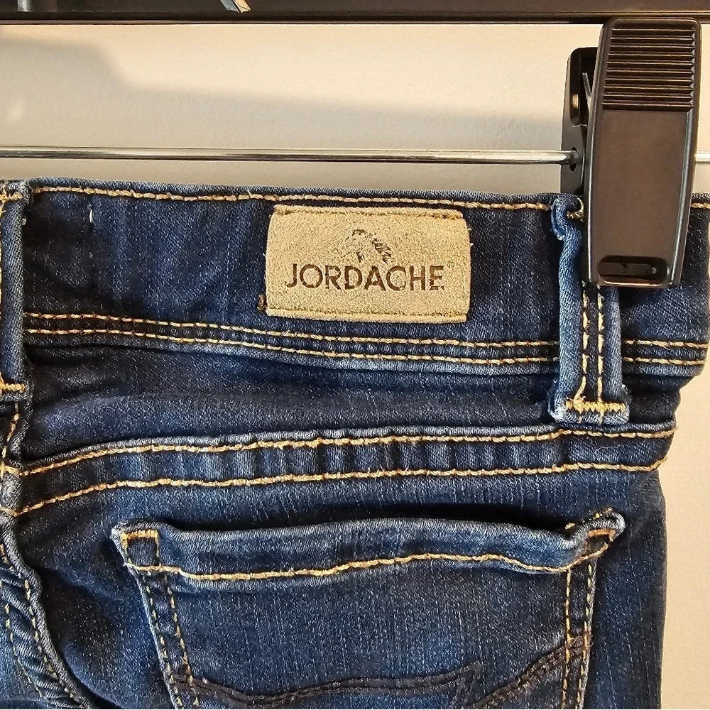 Girls sz6‎ Jeans Dark Wash Denim Pants Adjustable Waist Casual Everyday School